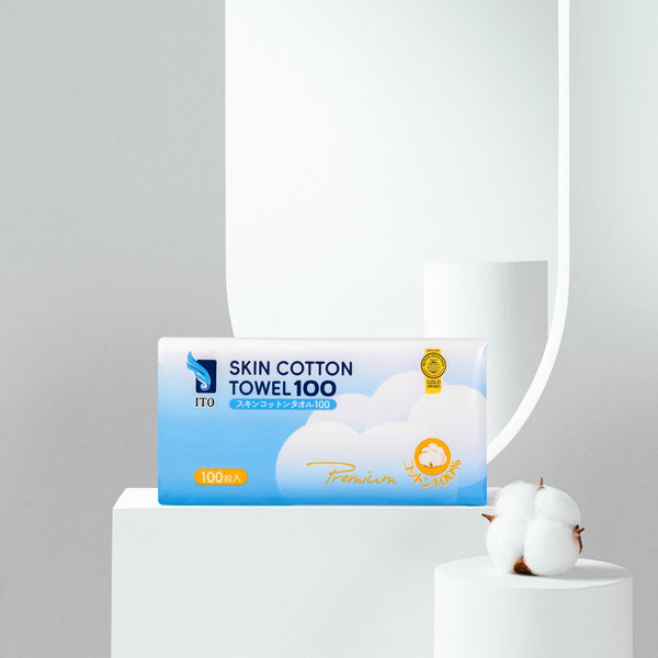 ITO Skin Cotton Towel 100, 100 sheets