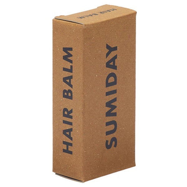 SUMIDAY Hair Balm, Dark Brown (Hinoki Scent), 15g