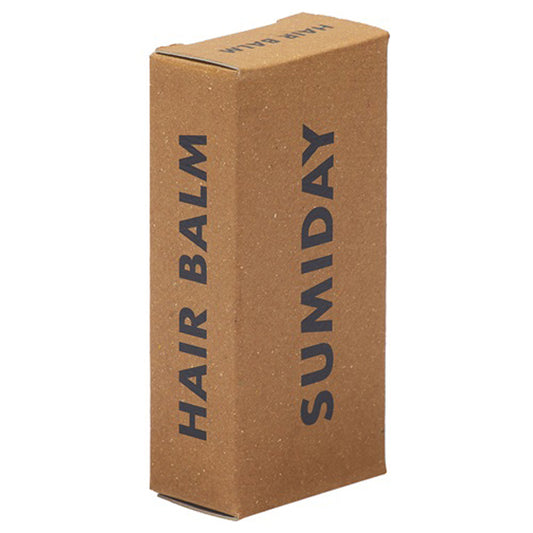 SUMIDAY Hair Balm, Dark Brown (Hinoki Scent), 15g