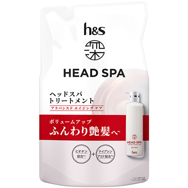 h&s Deep Head Spa Advanced Aging Care Treatment Refill, 350g