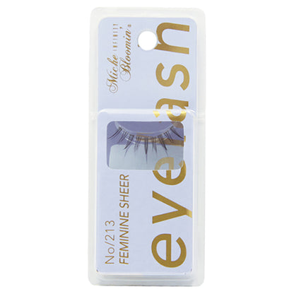 Mish Bloomin' Eyelash Infinity Line, No.213 Feminine Sheer, 1 pair