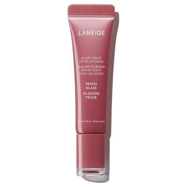 LANEIGE Glaze Tint Lip Serum (Peach Glaze) , 12g