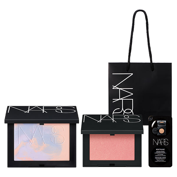 NARS Prismatic Powder & Blush Kit, 777 ORGASM, 10g, 4.8g, 1.8g