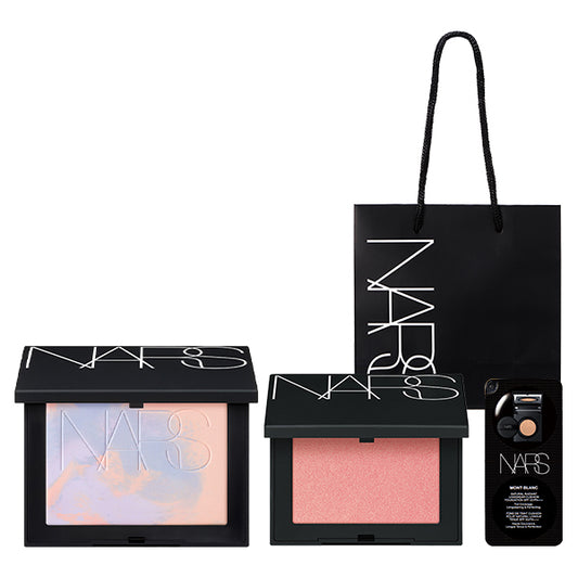 NARS Prismatic Powder & Blush Kit, 777 ORGASM, 10g, 4.8g, 1.8g