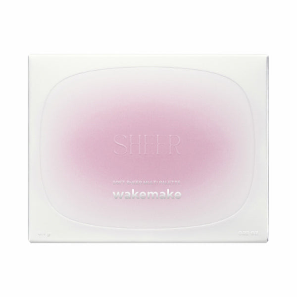 WAKEMAKE Soft Sheer Multi Palette, 03, 6.4g, No powderiness! A composition of different textures