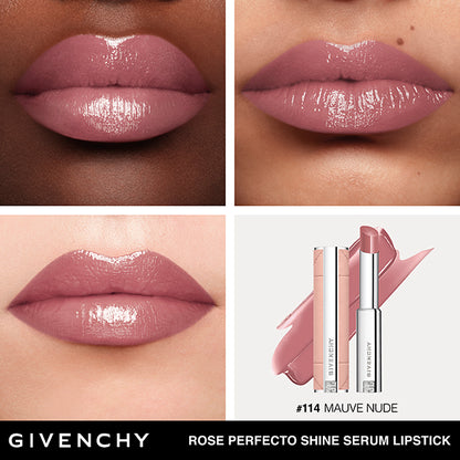 GIVENCHY Rose Perfect Shine Lipstick (No.114 Cold Rosewood)