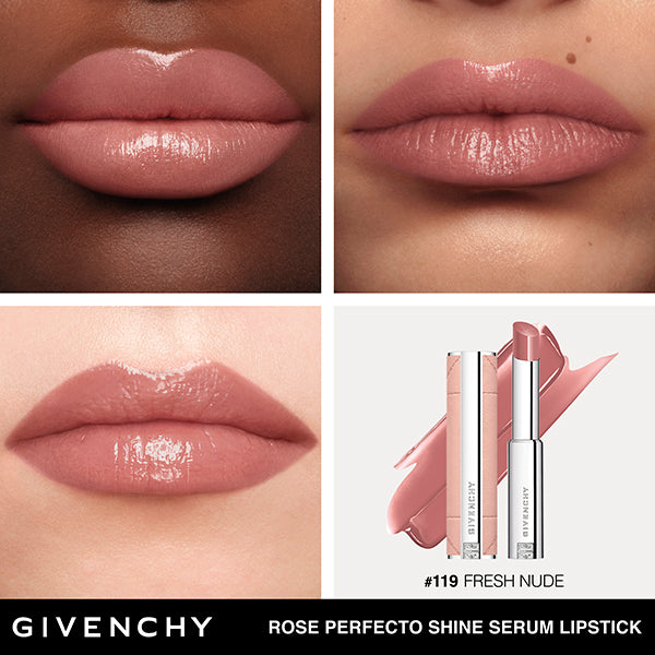 GIVENCHY Rose Perfect Shine Lipstick (No.119 Natural Pink)
