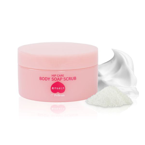 Love Buttocks Soap Scrub, 180g, Sweet Peach Scent from Southern France