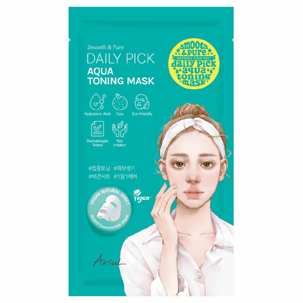 Ariul Smooth & Pure Daily Pick Toning Mask, 20ml
