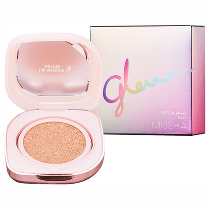 Glow Cushion Foundation (Luminous Cover), SPF50+, PA+++, No. 19, 16g