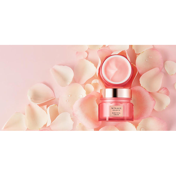 Rose Vital Cream, 100ml, Gorgeous scent of damask rose