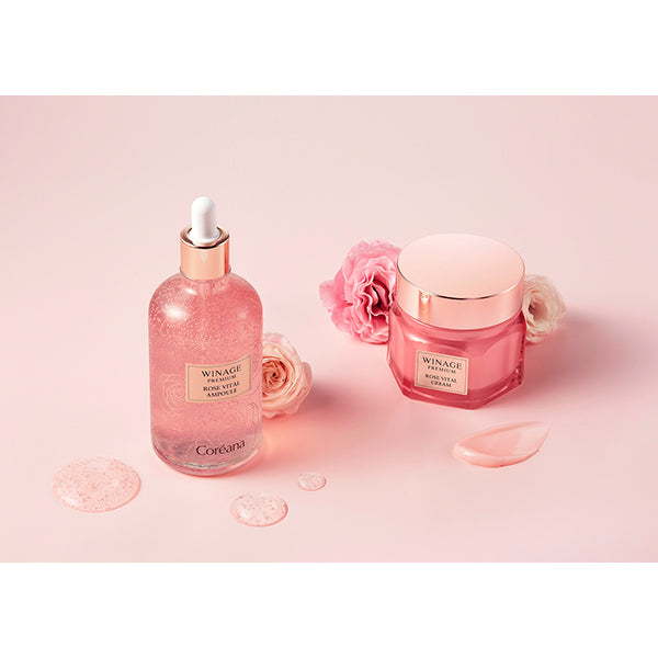 Rose Vital Ampoule, 150ml, Elegant and gorgeous scent of damask rose