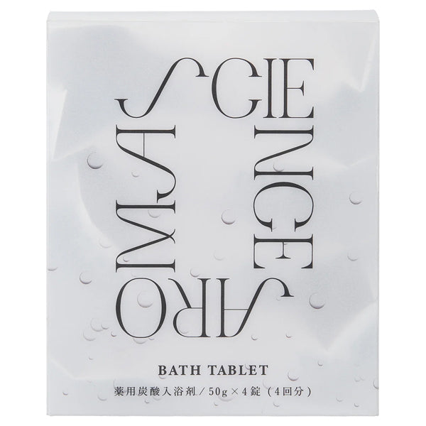 SCIENCE AROMA Bath Tablets (White Musk), 50g x 4
