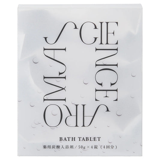 SCIENCE AROMA Bath Tablets (White Musk), 50g x 4
