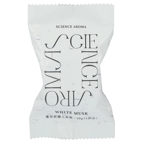 SCIENCE AROMA Bath Tablet (White Musk), 50g