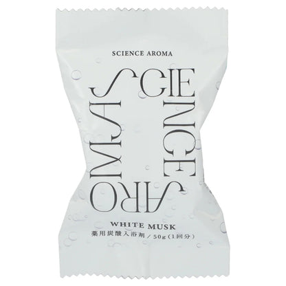SCIENCE AROMA Bath Tablet (White Musk), 50g