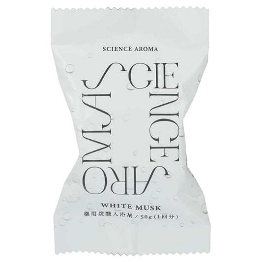 SCIENCE AROMA Bath Tablet (White Musk), 50g