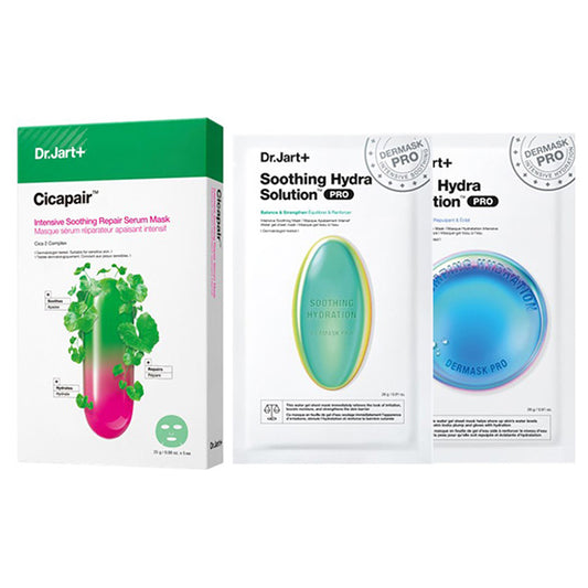 Dr.Jart+ Cicapair Intensive S Repair Serum Mask Set, 1 sheet×5袋、1 sheet×2