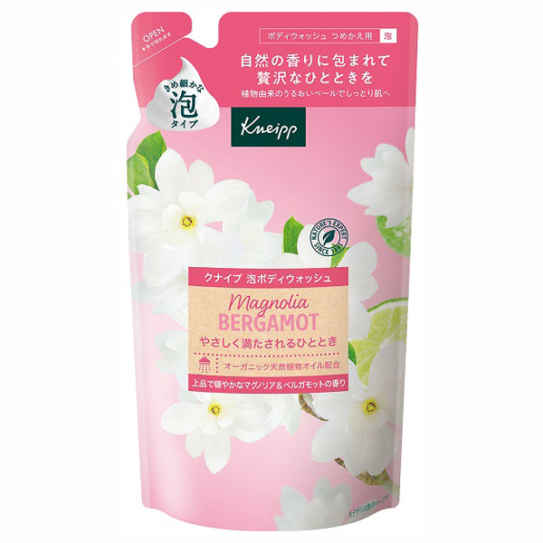 Kneipp Foaming Body Wash Refill (Magnolia & Bergamot), 400g