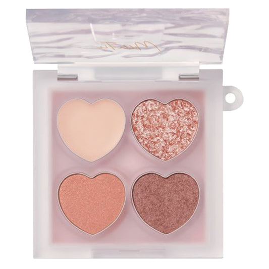 MilleFee Pukupuku Tear Bag Palette, 01 Sugar Beige, 3g