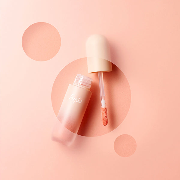 Fujiko Melomelo Cheek, 01 Melomelo Peach, 4.3g