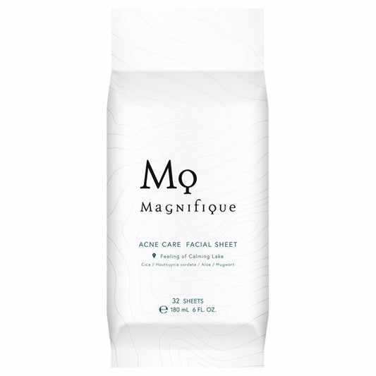 Magnifique Acne Care Facial Sheets (Floral Woody), 32 Pack