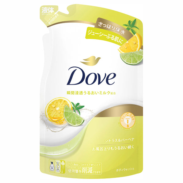 Dove Body Wash Refill, 330g (Citrus & Verbena)