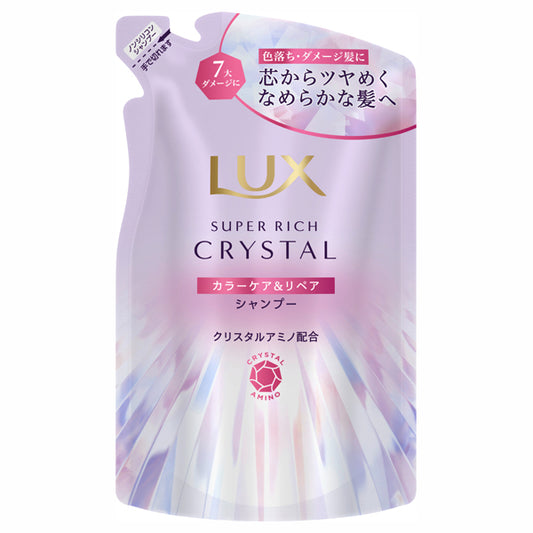 LUX Super Rich Crystal Color Care & Repair Shampoo Refill, 300g (Apple & Citrus)