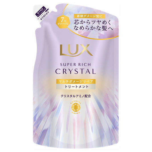 LUX Super Rich Crystal Multi-Damage Repair Treatment, Refill, 300g, Elegant Lily of the Valley & Jasmine Scent