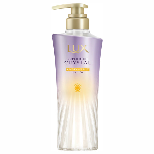 LUX Super Rich Crystal Multi-Damage Repair Shampoo, 450g (Lily of the Valley & Jasmine)