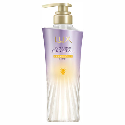 LUX Super Rich Crystal Multi-Damage Repair Shampoo, 450g (Lily of the Valley & Jasmine)