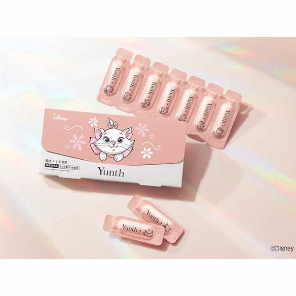 Yunth Raw VC whitening serum, Marie limited edition design, 28 packets (1ml per packet)
