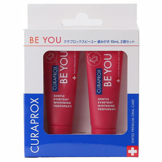 Curaprox BE YOU Toothpaste Magenta (Watermelon), 2 Pack