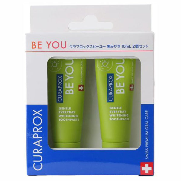 Curaprox BE YOU Toothpaste Green (Apple & Aloe), 2 Pack