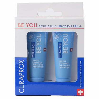 Curaprox BE YOU Toothpaste Blue (Blueberry & Licorice), 2 Pack