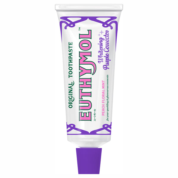 EUTHYMOL White Purple Toothpaste (Peach Floral), 106g