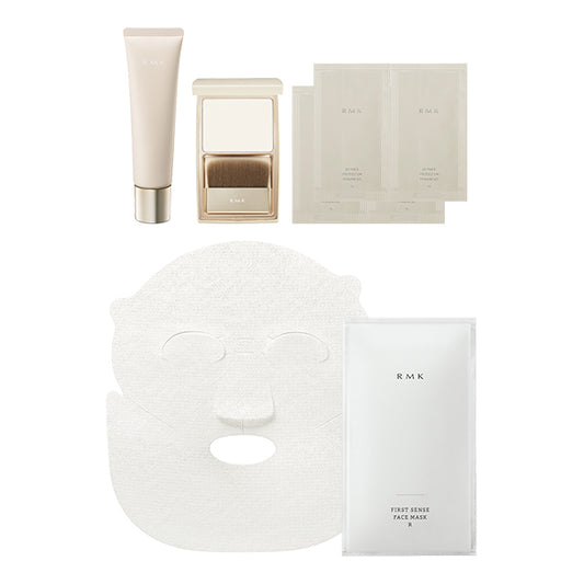 Summer Base Makeup Special Set, 30g, 9.8g, 4 packets, 1 sheet (28ml)