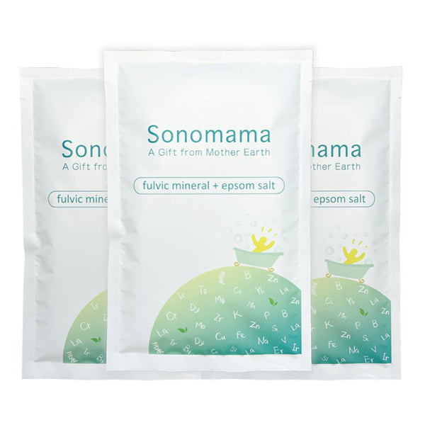 Sonomama Mineral Epsom Salt 3-Pack, 100g x 3
