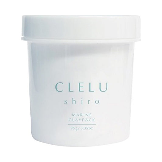 CLELU Marine Clay Pack shiro, 95g