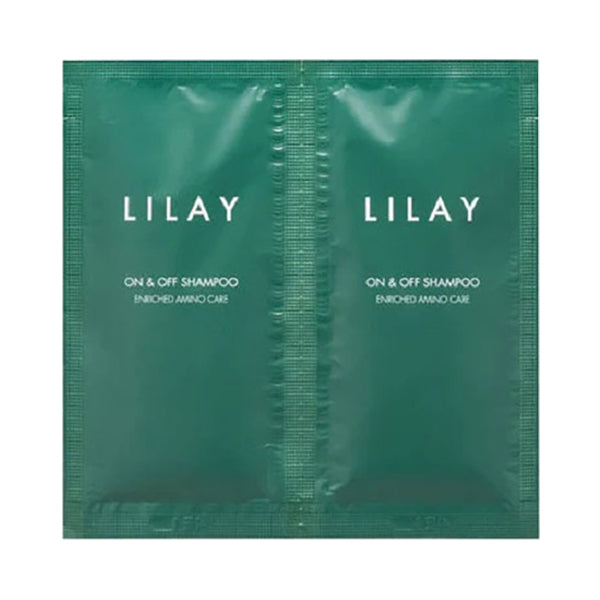 LILAY ON & OFF Shampoo Pair Pouch (Calm Citrus), 10ml×2