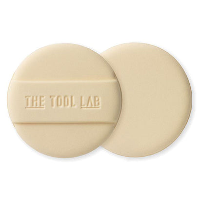 THE TOOL LAB Cover Fix Puff (Round), 2 Pack