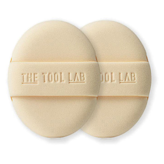 THE TOOL LAB Cover Fix Puff (Oval), 2 Pack