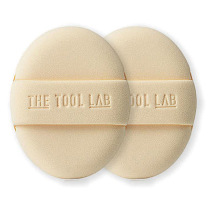 THE TOOL LAB Cover Fix Puff (Oval), 2 Pack