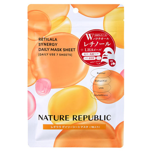 NATURE REPUBLIC Retilala Daily Sheet Mask, 7 sheets