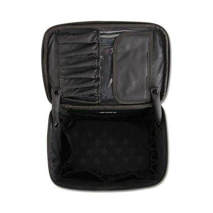 Mary Quant Saffiano Daisy Patch Vanity XL (Black)