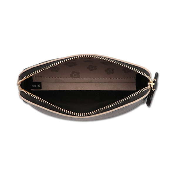 Mary Quant Flipside Daisy Square Tissue Case (Black)