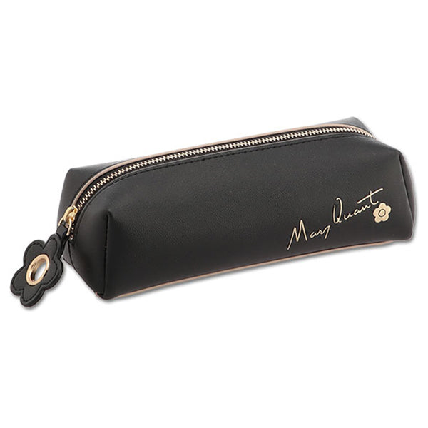 Mary Quant Flipside Daisy Square Pen Case (Black)