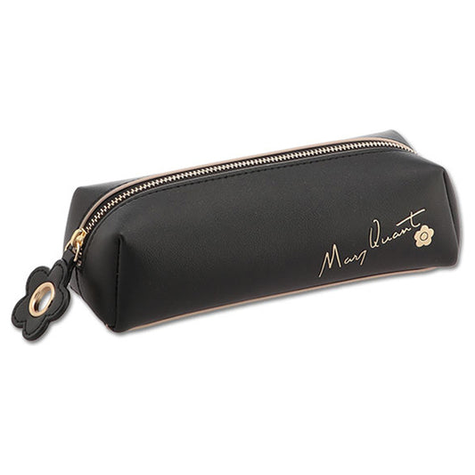Mary Quant Flipside Daisy Square Pen Case (Black)