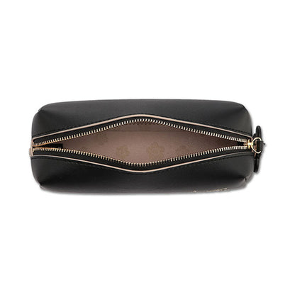 Mary Quant Flipside Daisy Square Pen Case (Black)