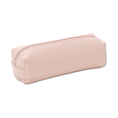 Mary Quant Shrink Daisy Patch Square Pen Case, Pink, H5 x W18.5 x D6cm